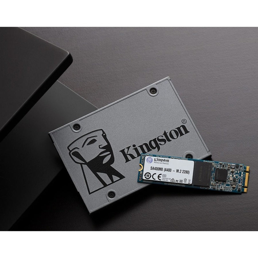 Disque SSD Kingston A400 480 Go - M.2 2280 interne - SATA (SATA/600) SA400M8/480G