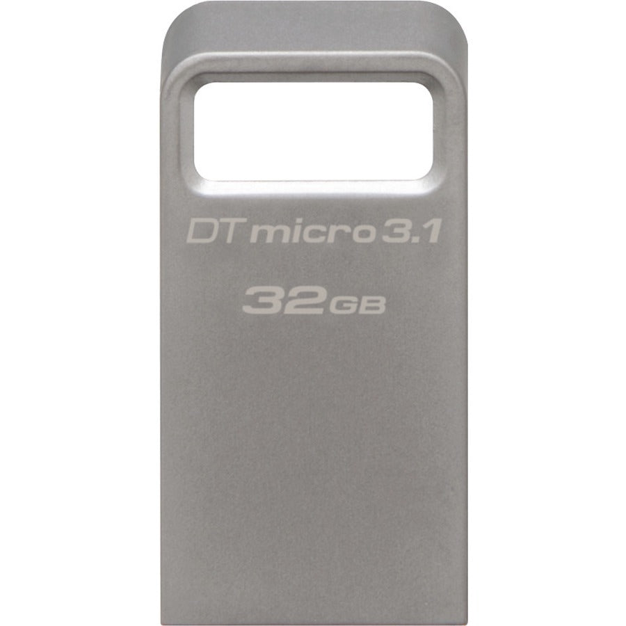 Clé USB ultra-compacte Kingston DTMicro USB 3.1/3.0 Type-A 32 Go en métal DTMC3/32 Go
