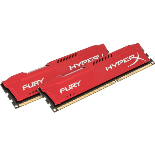 Module de mémoire Kingston HyperX Fury 8 Go DDR3 SDRAM HX318C10FRK2/8