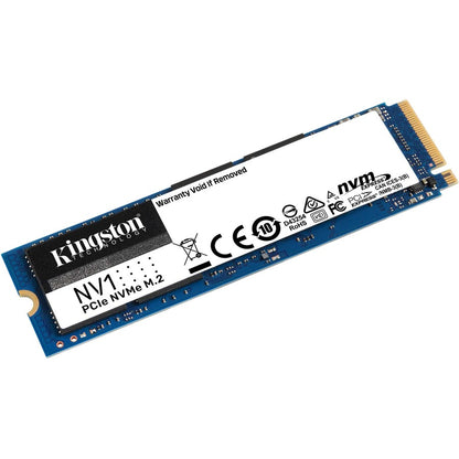 Disque SSD Kingston NV1 1 000 Go - M.2 2280 interne - PCI Express NVMe (PCI Express NVMe 3.0 x4) SNVS/1 000G
