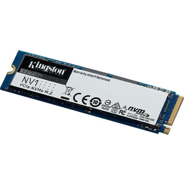 Disque SSD Kingston NV1 1 000 Go - M.2 2280 interne - PCI Express NVMe (PCI Express NVMe 3.0 x4) SNVS/1 000G