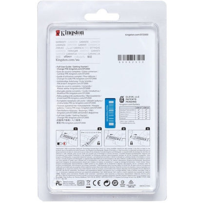Clé USB 3.1 (Gen 1) Kingston DataTraveler 2000 128 Go DT2000/128 Go