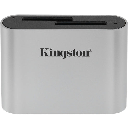 Lecteur de cartes SDHC/SDXC UHS-II Kingston USB3.2 Gen1 Workflow à double emplacement WFS-SD