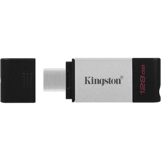 Clé USB 3.2 (1ère génération) Type C Kingston DataTraveler 80 128 Go DT80/128 Go