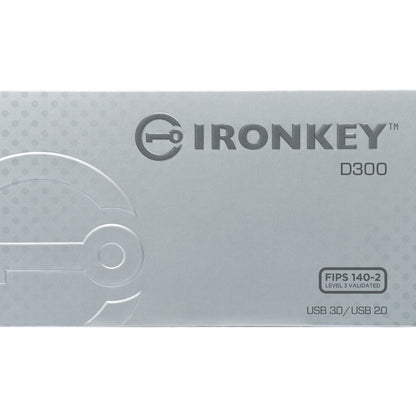 Clé USB 3.1 Kingston IronKey D300 32 Go IKD300S/32 Go