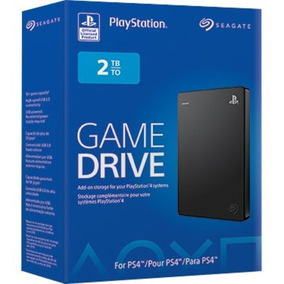Disque dur externe Seagate Game Drive STGD2000100 2 To - Noir STGD2000100