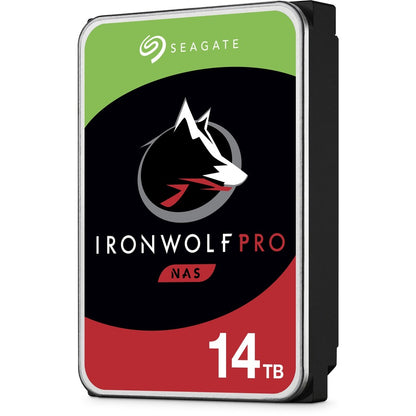 Seagate IronWolf Pro ST14000NE0008 14 TB Hard Drive - 3.5" Internal - SATA (SATA/600) - Conventional Magnetic Recording (CMR) Method ST14000NE0008