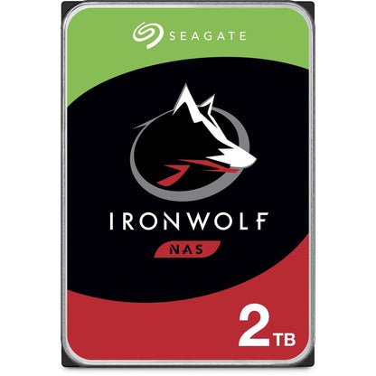 Disque dur Seagate IronWolf ST2000VN004 2 To - 3,5" interne - SATA (SATA/600) - Méthode d'enregistrement magnétique conventionnel (CMR) ST2000VN004
