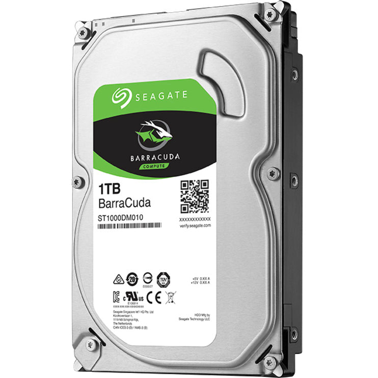 Disque dur Seagate BarraCuda ST1000DM010 1 To - 3,5" interne - SATA (SATA/600) ST1000DM010