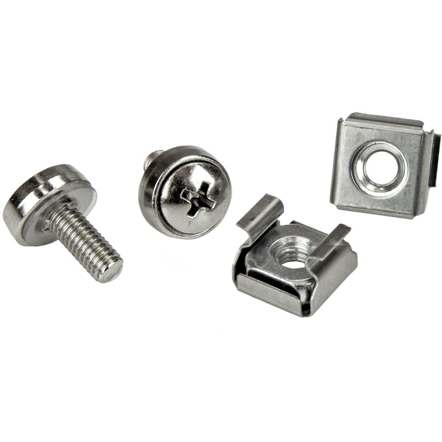 StarTech.com Lot de 100 vis de montage M5 et écrous à cage pour armoire de serveur CABSCREWM52