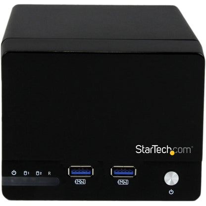 Boîtier RAID pour disque dur SATA III 3,5 pouces double USB 3.0 StarTech.com avec hub USB à charge rapide et UASP S352BU33HR