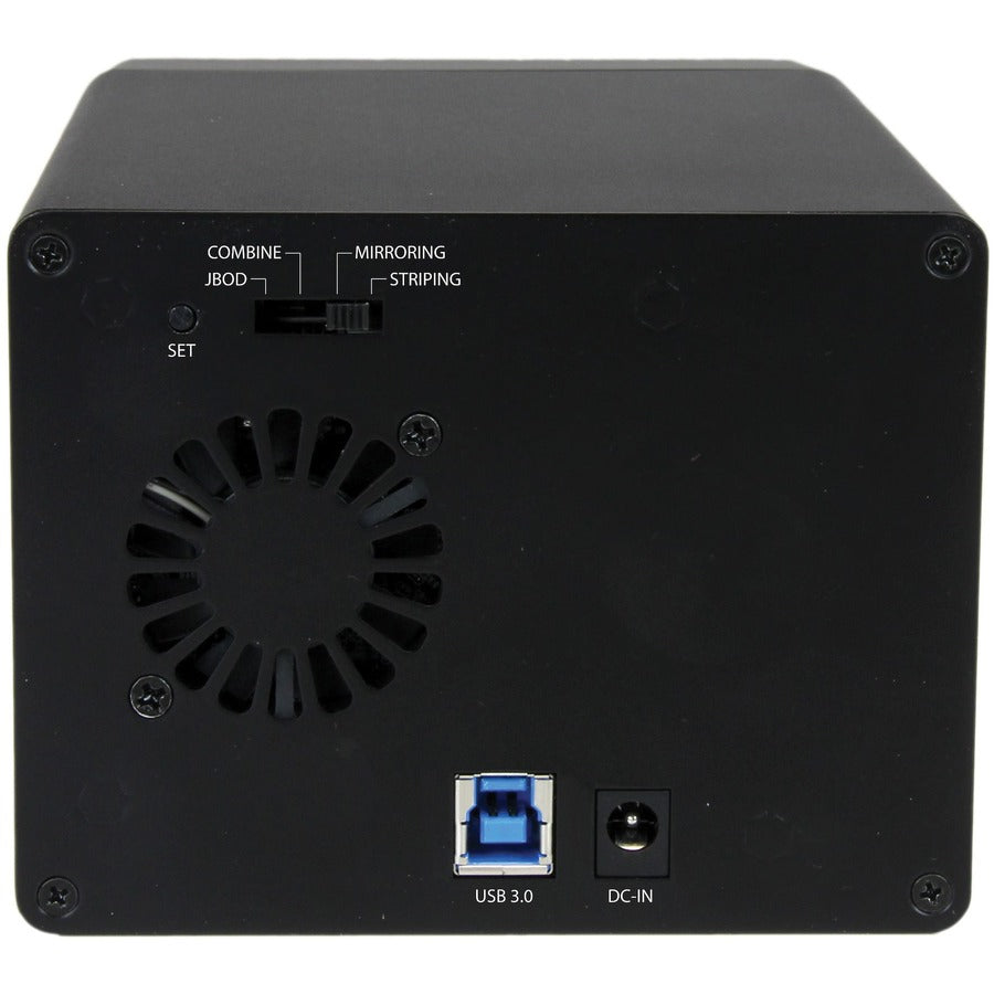 Boîtier RAID pour disque dur SATA III 3,5 pouces double USB 3.0 StarTech.com avec hub USB à charge rapide et UASP S352BU33HR