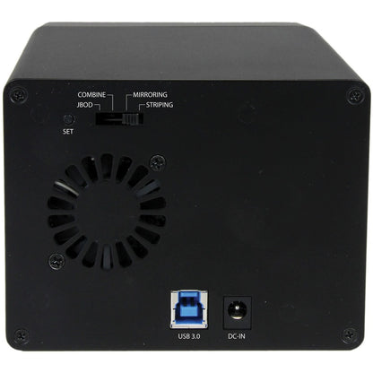Boîtier RAID pour disque dur SATA III 3,5 pouces double USB 3.0 StarTech.com avec hub USB à charge rapide et UASP S352BU33HR