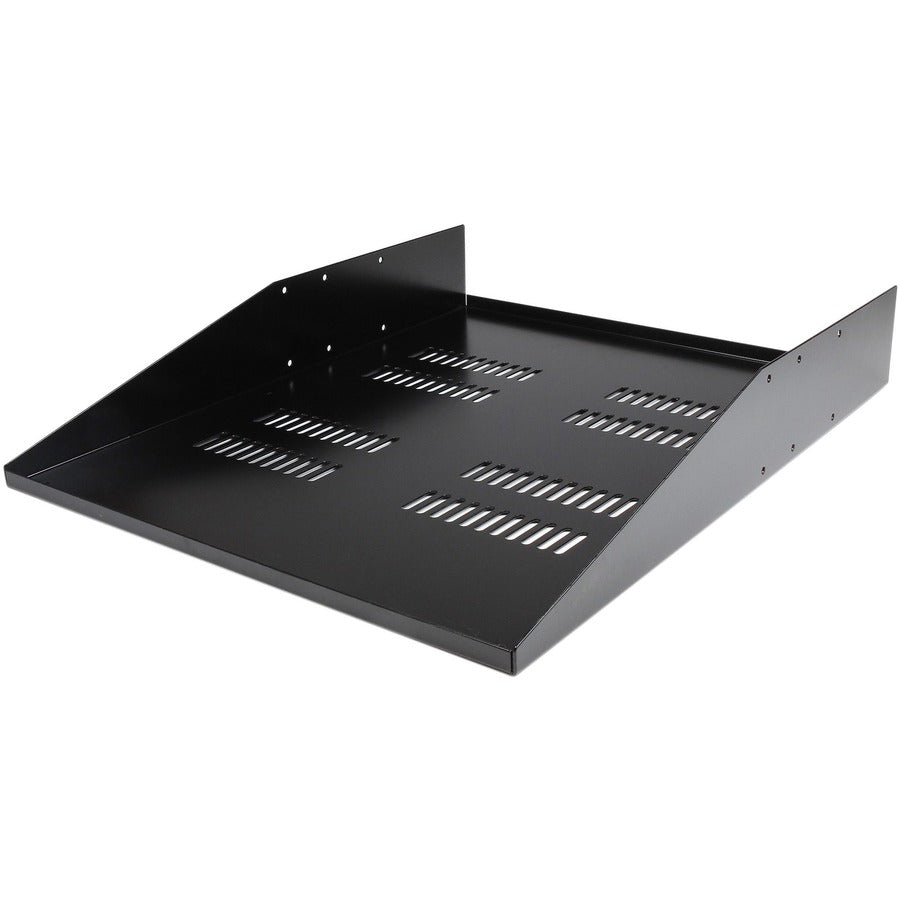 Étagère cantilever ventilée à 2 montants pour rack de serveur 2U - Étagère pour rack de serveur à montage central/central - 68 kg CABSHF2POSTV