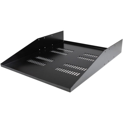 Étagère cantilever ventilée à 2 montants pour rack de serveur 2U - Étagère pour rack de serveur à montage central/central - 68 kg CABSHF2POSTV