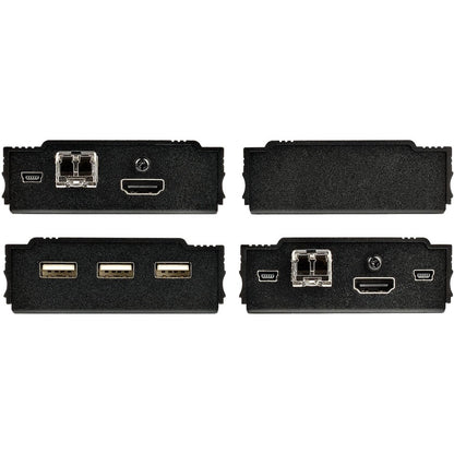 StarTech.com Extendeur KVM HDMI 4K sur fibre optique, vidéo HDMI et USB sur fibre optique, jusqu'à 300 m (multimode), modules SFP+ 10G MMF SV565FXHD4KU