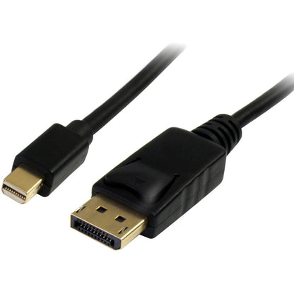 StarTech.com Câble Mini DisplayPort vers DisplayPort 1.2 de 1 m (3 pi), câble adaptateur mDP vers DisplayPort 4K x 2K, câble Mini DP vers DP pour moniteur MDP2DPMM1M