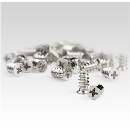 StarTech.com 50-Pack M5 Screws, 10mm Long PC Case Fan Screws, Self-Tapping Computer Case Fan Mounting Screws, Phillips/Flat Head, Steel M5FANSCREW10