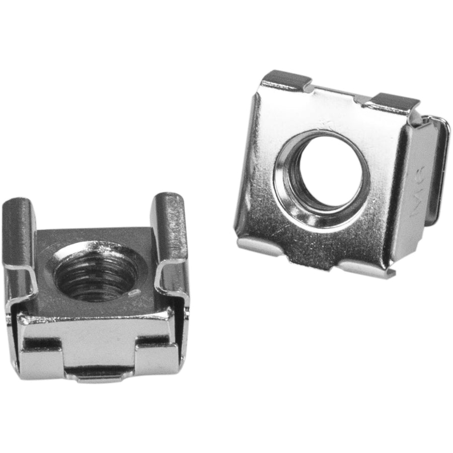 StarTech.com Lot de 100 vis de montage M6 et écrous à cage pour armoire de serveur CABSCREWM62