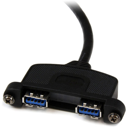 StarTech.com Carte adaptateur USB 3.0 SuperSpeed ​​Mini PCI Express à 2 ports avec kit de support et prise en charge UASP MPEXUSB3S22B