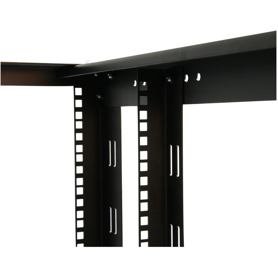 StarTech.com Armoire rack ouverte pour équipement de serveur 12U à 4 montants avec montants et roulettes réglables 4POSTRACK12A