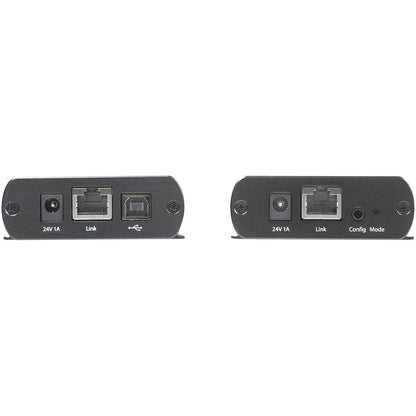 StarTech.com Hub d'extension USB 2.0 à 2 ports sur câble RJ45 Cat5e ou Cat6 - Kit d'extension USB 2.0 en métal de 100 m - ESD, alimenté, 480 Mbps USB2002EXT2NA