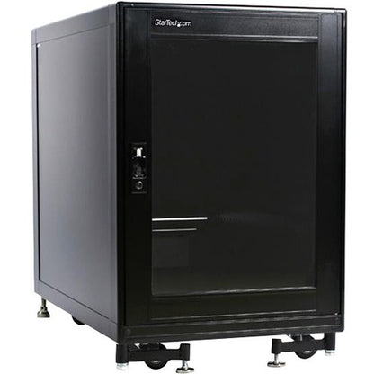 StarTech.com Armoire rack pour serveur 15U 19 pouces noire avec ventilateurs 2636CABINET