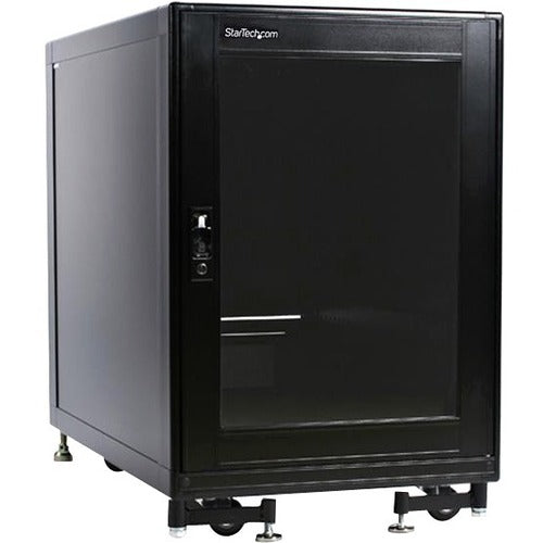 StarTech.com Armoire rack pour serveur 15U 19 pouces noire avec ventilateurs 2636CABINET