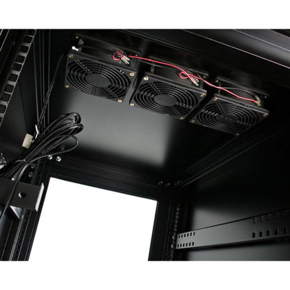 StarTech.com Armoire rack pour serveur 15U 19 pouces noire avec ventilateurs 2636CABINET