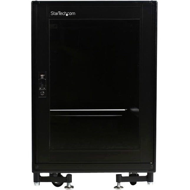StarTech.com Armoire rack pour serveur 15U 19 pouces noire avec ventilateurs 2636CABINET