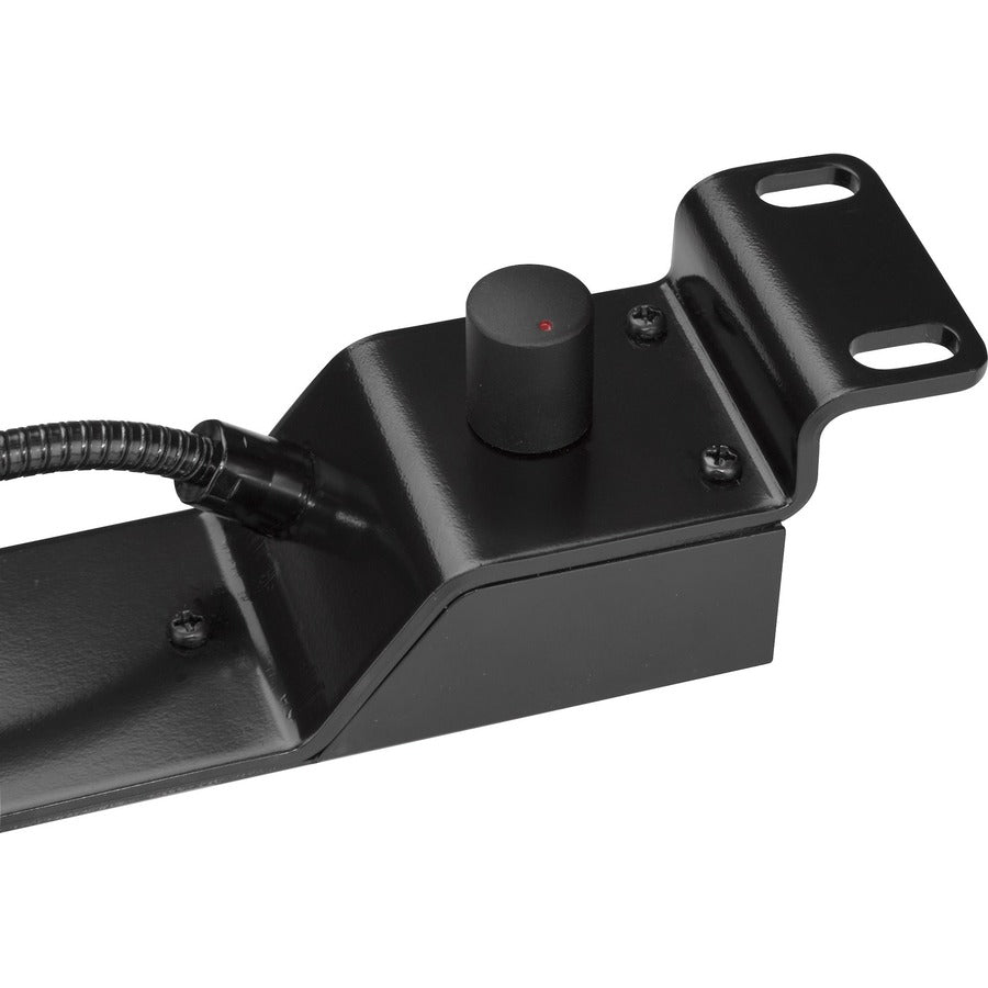 StarTech.com Panneau lumineux pour montage en rack 1U 19" - LED à intensité variable - Col de cygne flexible - Barre d'éclairage pour montage en rack pour serveur/armoire réseau/centre de données RKPNLLT