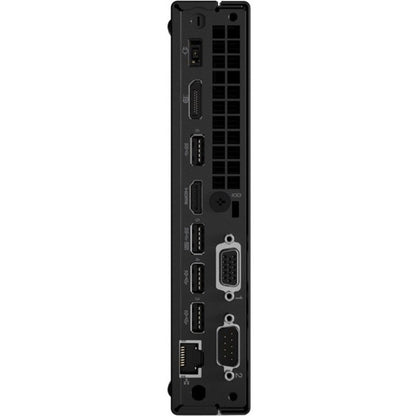 Ordinateur de bureau Lenovo ThinkCentre M80q 11DN0041CA - Intel Core i7 10e génération i7-10700T Octa-core (8 cœurs) 2 GHz - 16 Go RAM DDR4 SDRAM - 256 Go SSD - Tiny - Raven Black 11DN0041CA