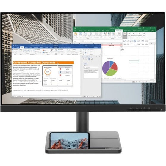 Moniteur LCD Lenovo L22e-30 21,5" Full HD WLED - 16:9 - Noir 66CBKCC1US