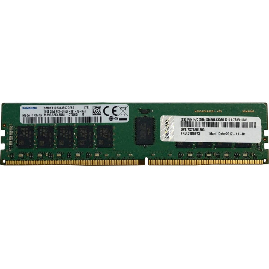 Module de mémoire Lenovo TruDDR4 16 Go 4ZC7A08699