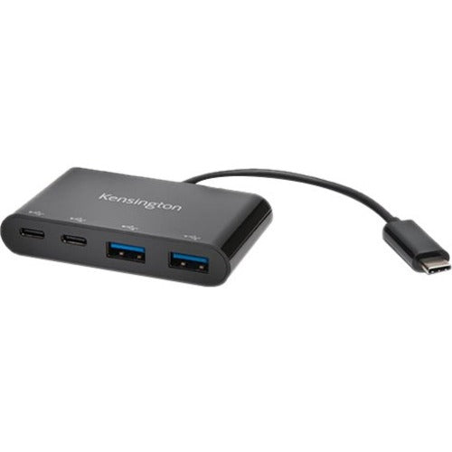 Concentrateur USB-C 4 ports Kensington CH1000 Noir 39124