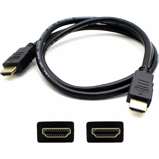 Câble haute vitesse HDMI 1.4 AddOn de 3 pieds avec Ethernet - Mâle vers mâle HDMIHSMM3