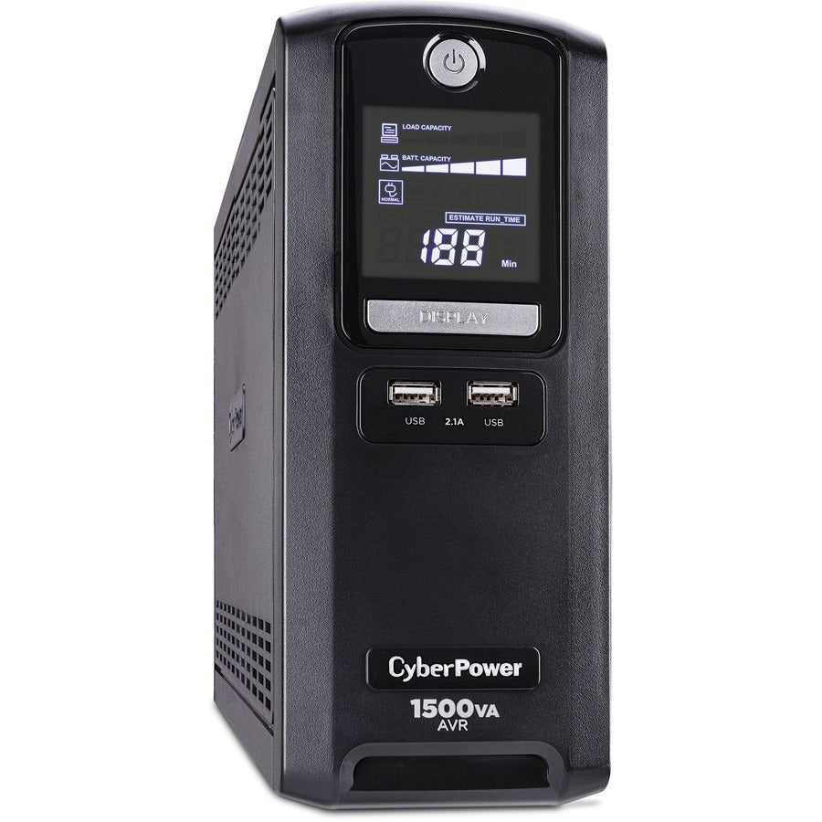 Systèmes d'onduleurs CyberPower LX1500GU-FC Batterie de secours pour PC - Capacité : 1 500 VA / 900 W LX1500GU-FC