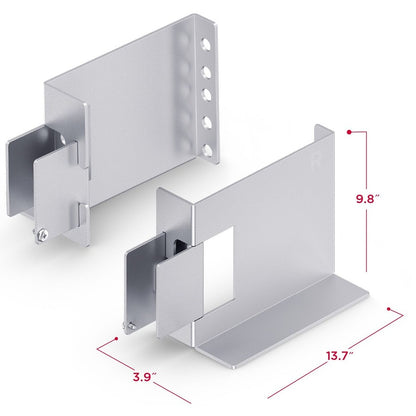 Étagère de montage CyberPower pour rack - Argent 2POSTKIT