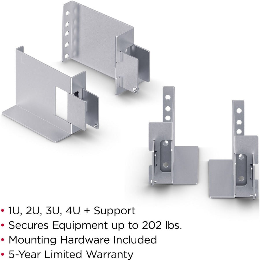 Étagère de montage CyberPower pour rack - Argent 2POSTKIT