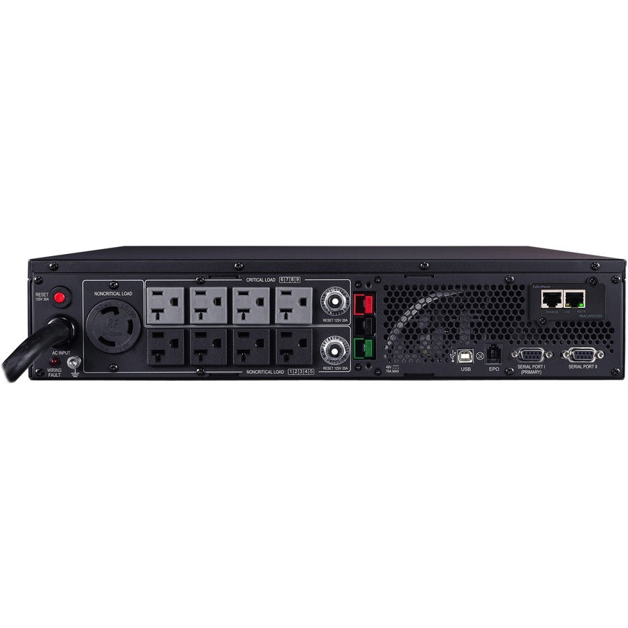 Onduleur CyberPower Smart App Sinewave PR3000LCDRTXL2UN 3 000 VA montable en tour/rack PR3000LCDRTXL2UN