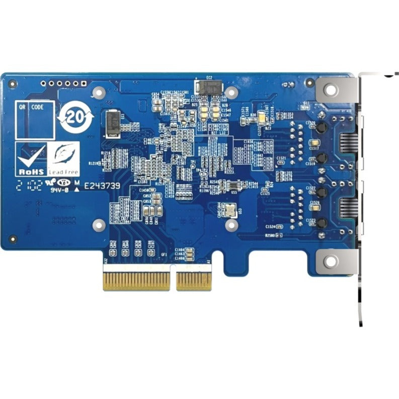 Carte Ethernet 10 Gigabit QNAP QXG-10G2T-X710 QXG-10G2T-X710