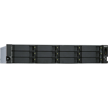 Boîtier de disque dur SATA/600 QNAP TL-R1200S-RP - Interface hôte mini-SAS - Montable en rack 2U TL-R1200S-RP-US
