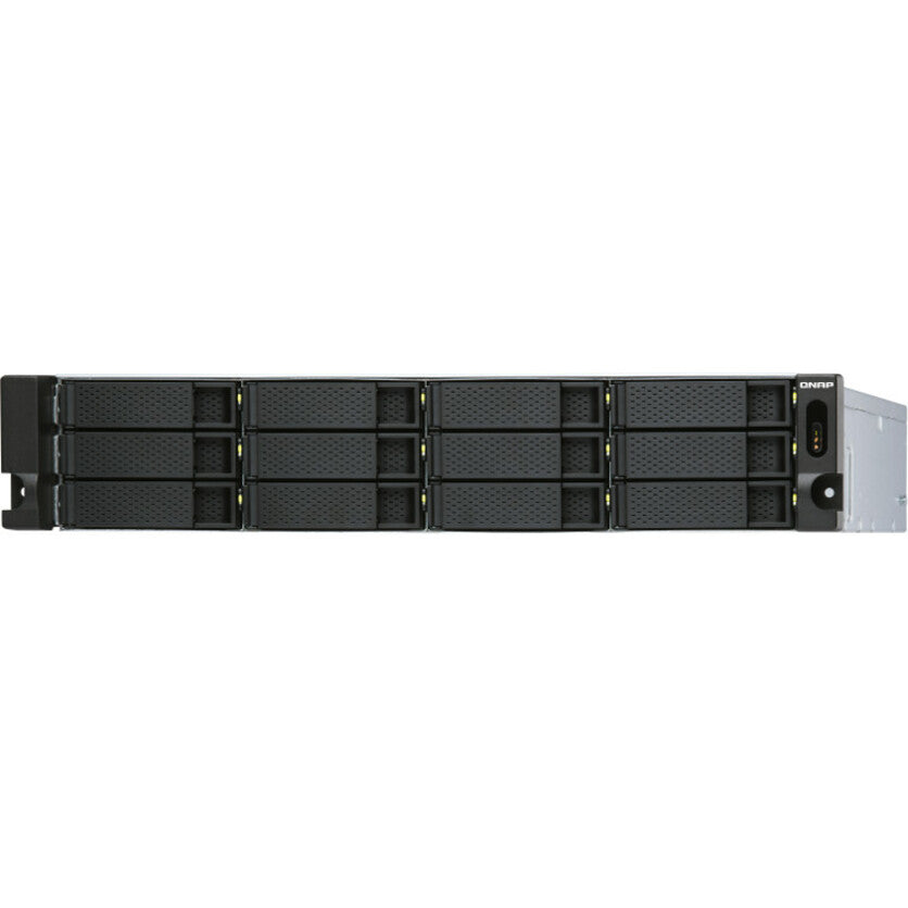 Boîtier de disque dur SATA/600 QNAP TL-R1200S-RP - Interface hôte mini-SAS - Montable en rack 2U TL-R1200S-RP-US