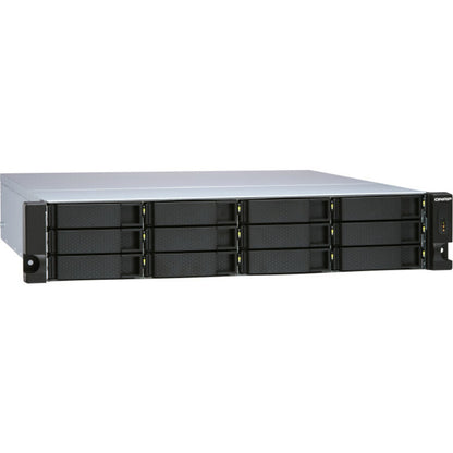 Boîtier de disque dur SATA/600 QNAP TL-R1200S-RP - Interface hôte mini-SAS - Montable en rack 2U TL-R1200S-RP-US