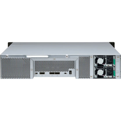 Boîtier de disque dur SATA/600 QNAP TL-R1200S-RP - Interface hôte mini-SAS - Montable en rack 2U TL-R1200S-RP-US