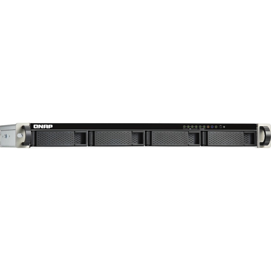 NAS QNAP à 4 baies 2,5 GbE à montage en rack de faible profondeur avec emplacements SSD M.2 SATA TS-451DEU-2G-US