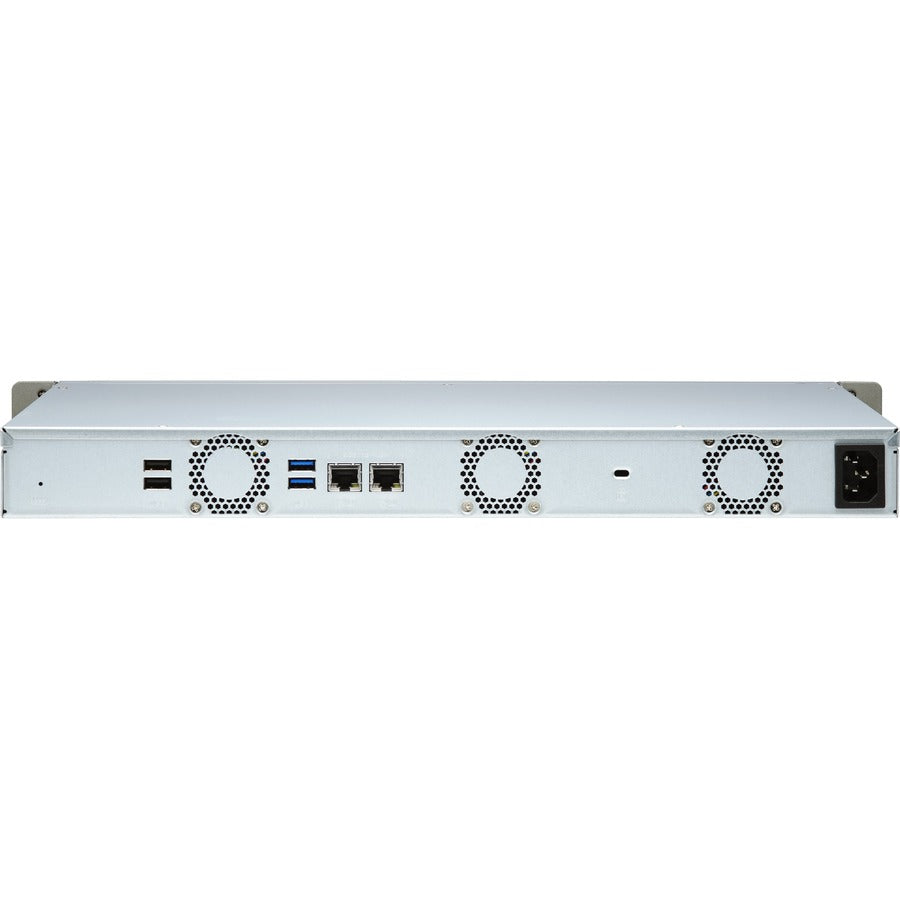 NAS QNAP à 4 baies 2,5 GbE à montage en rack de faible profondeur avec emplacements SSD M.2 SATA TS-451DEU-2G-US