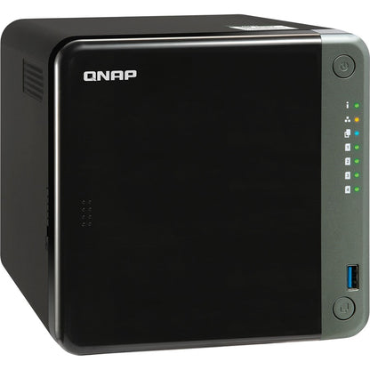 NAS QNAP Professional Quad-core 2,0 GHz avec connectivité 2,5 GbE et extension PCIe TS-453D-8G-US