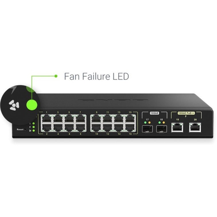 Commutateur Ethernet QNAP QSW-M2116P-2T2S QSW-M2116P-2T2S-US