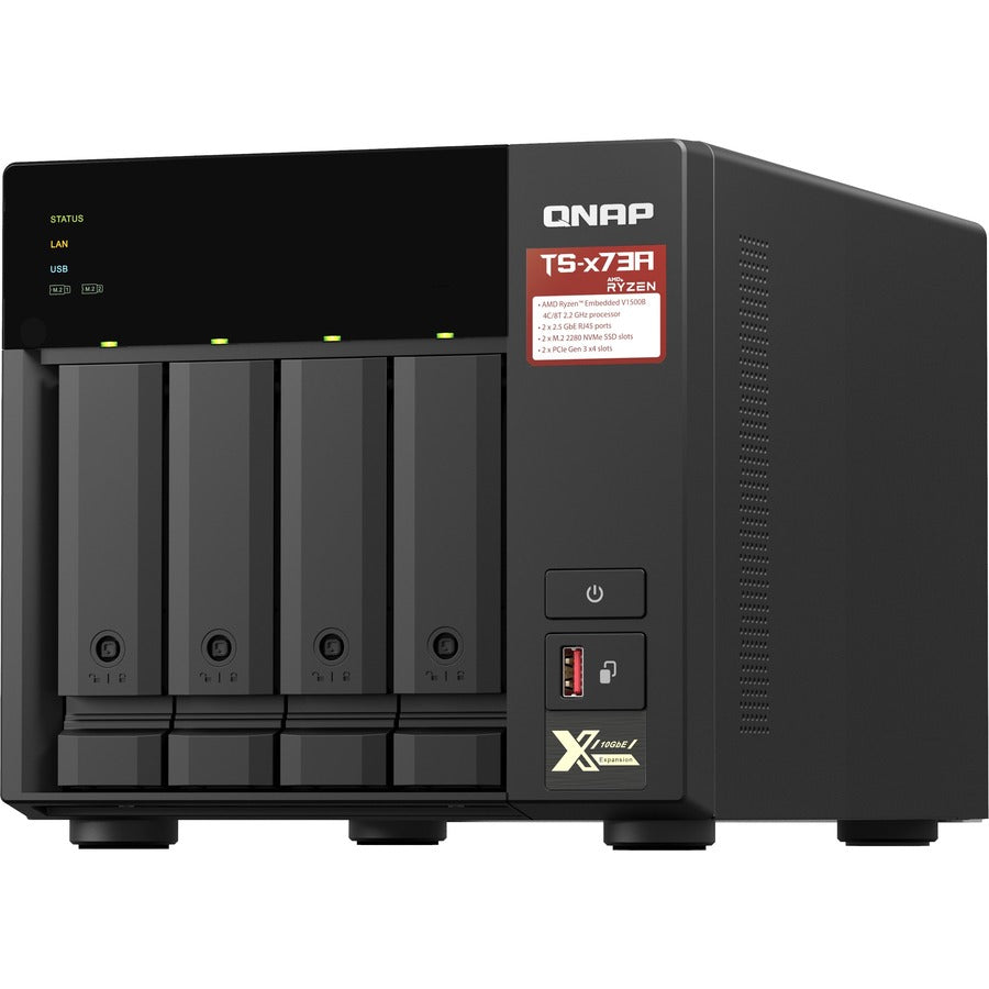 Système de stockage SAN/NAS QNAP TS-473A-8G TS-473A-8G-US